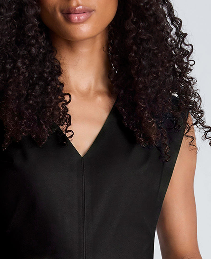 Kenneth Cole - Vegan Leather Dress WOMENS DRESS for Women