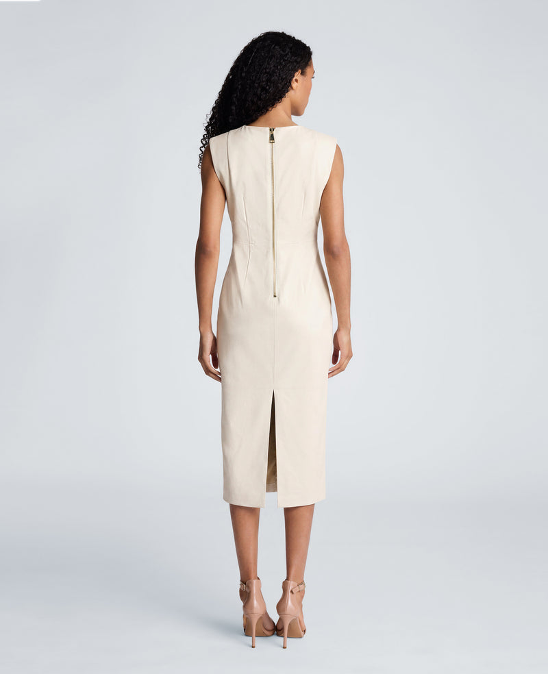 Kenneth Cole - Vegan Leather Dress WOMENS DRESS for Women