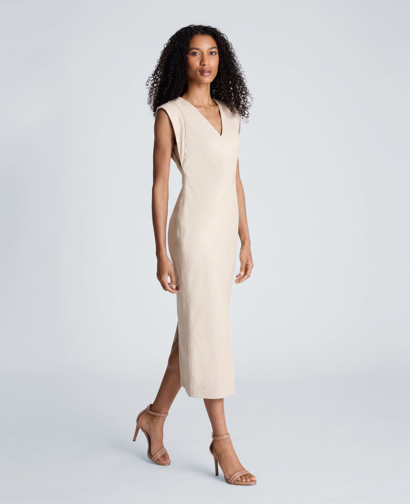 Kenneth Cole - Vegan Leather Dress WOMENS DRESS for Women