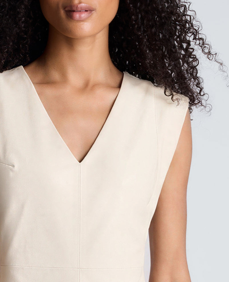 Kenneth Cole - Vegan Leather Dress WOMENS DRESS for Women