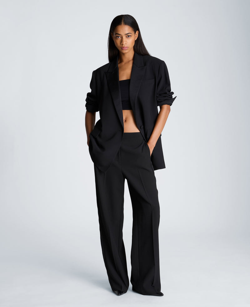 Kenneth Cole - Boyfriend Jacket with Contrast Lapel WOMENS JACKET for Women