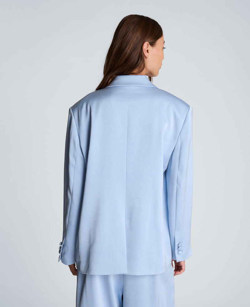Kenneth Cole - Double Breasted Boyfriend Jacket WOMENS JACKET for Women