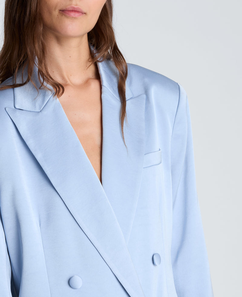 Kenneth Cole - Double Breasted Boyfriend Jacket WOMENS JACKET for Women