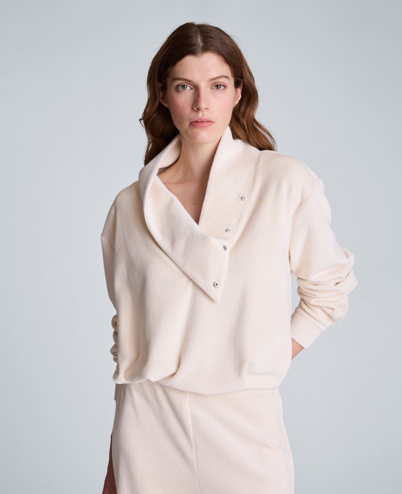 Kenneth Cole - Funnel Neck Long Sleeve Pullover Top WOMENS KNITS for Women