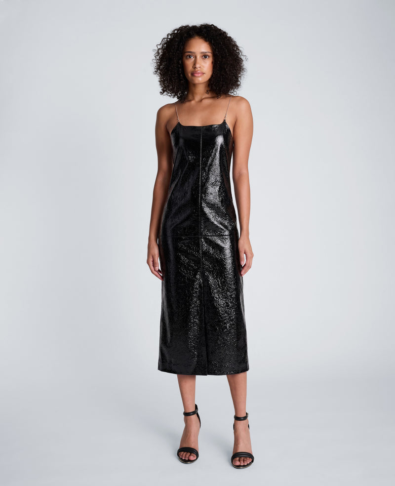 Kenneth Cole - Metal Strap Midi Slip Dress WOMENS DRESS for Women