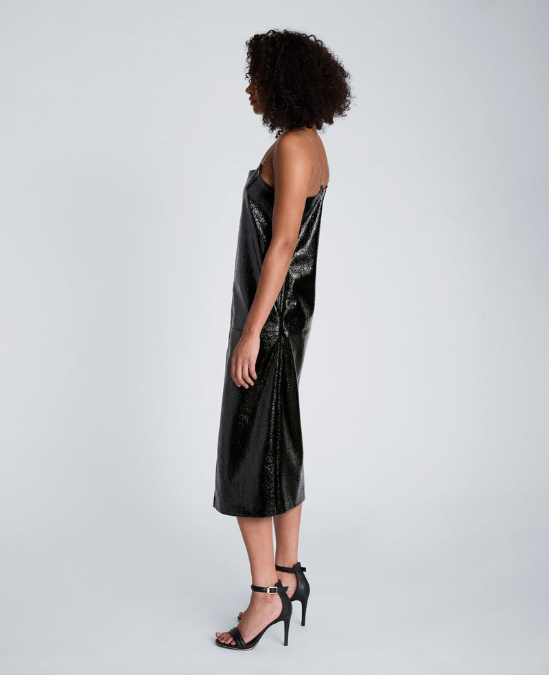 Kenneth Cole - Metal Strap Midi Slip Dress WOMENS DRESS for Women