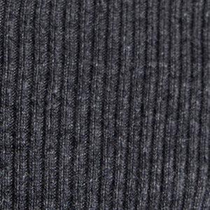 Long Sleeve Mini Button Funnel Neck Sweater