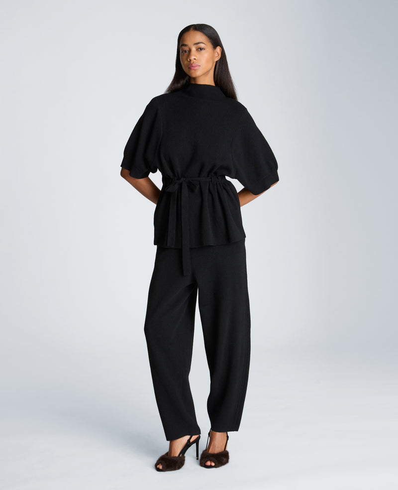 Kenneth Cole - Barrel Leg Sweater Pull On Pant WOMENS PANTS for Women
