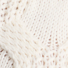 Oversized Cable Mock Neck Sweater