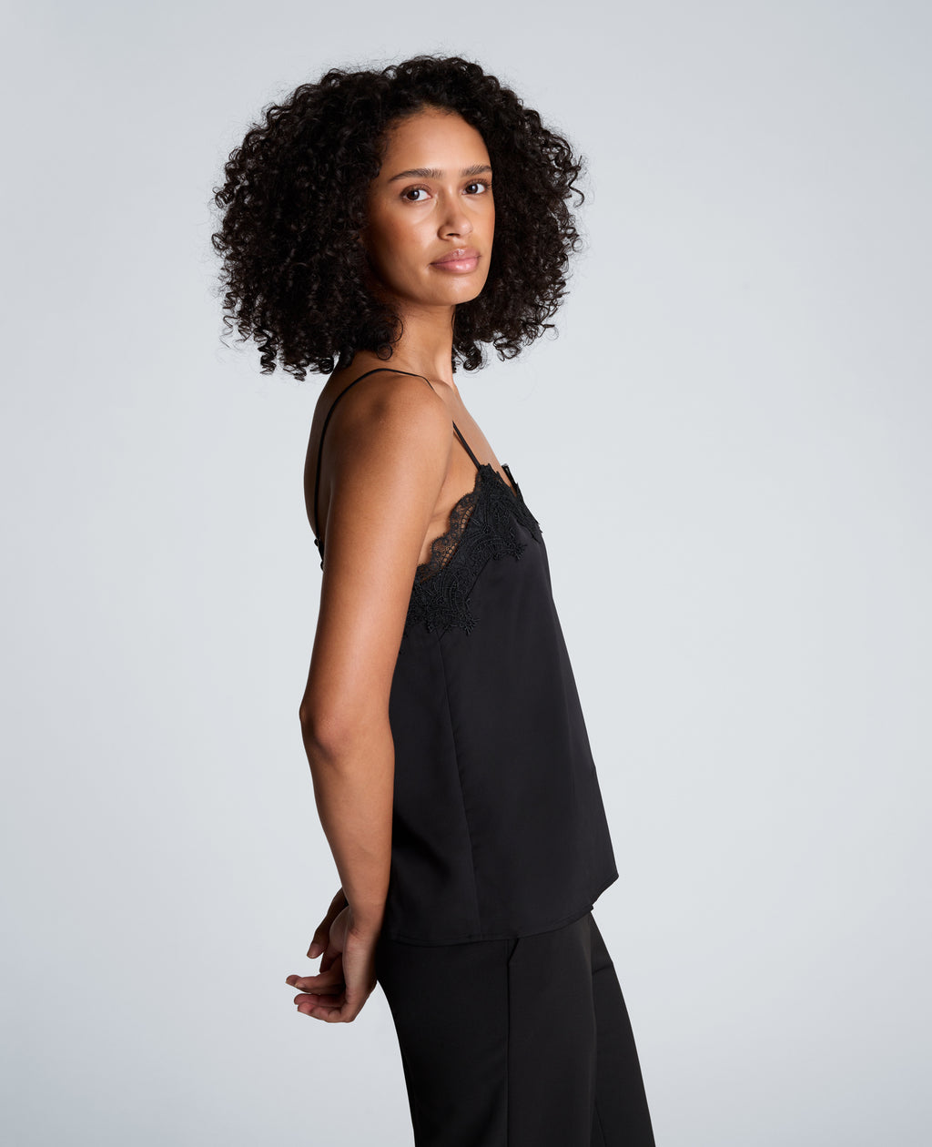Kenneth Cole - Cami with Lace Trim WOMENS TOPS for Women 