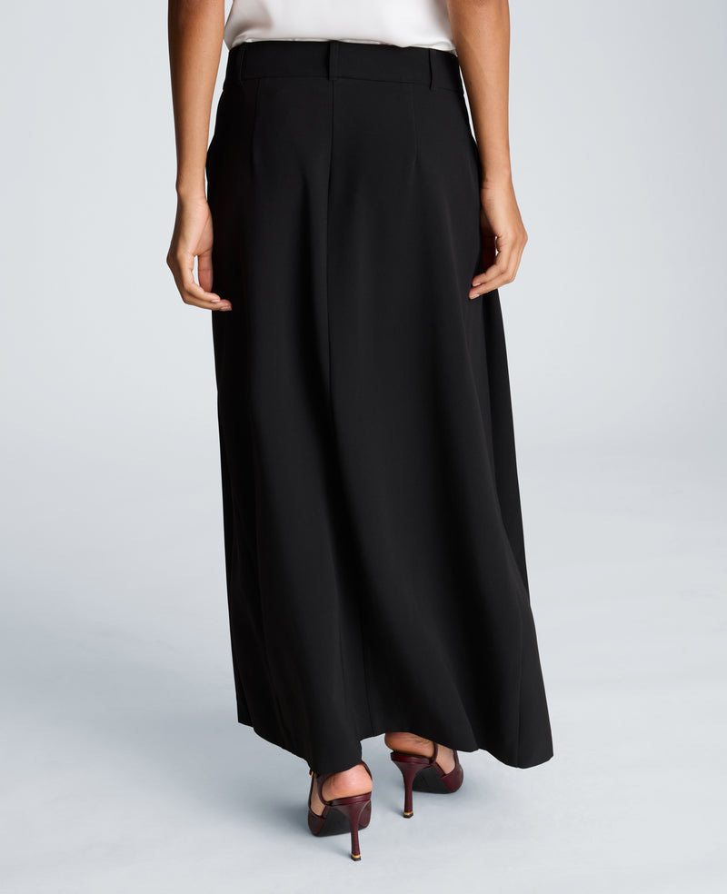 Kenneth Cole - Fly Front Pleated Maxi Skirt WOMENS SKIRTS for Women
