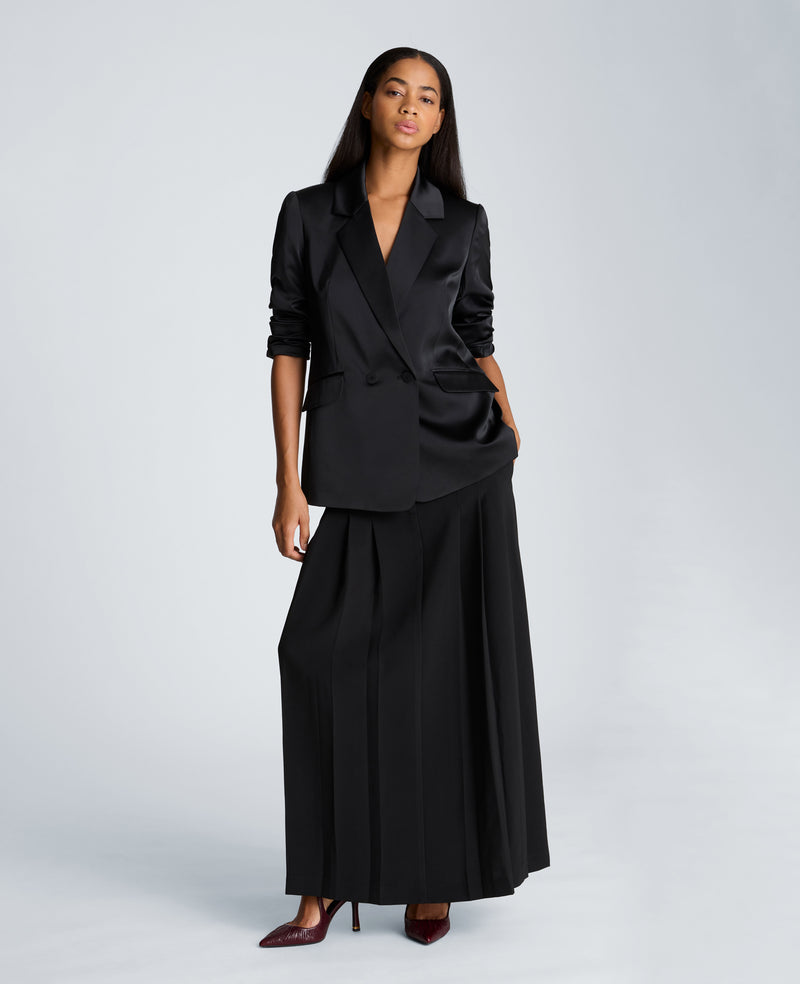 Kenneth Cole - Fly Front Pleated Maxi Skirt WOMENS SKIRTS for Women