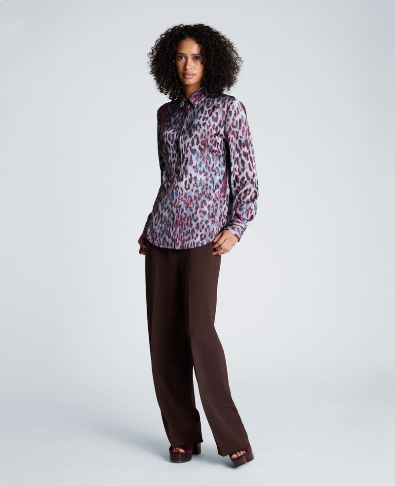Kenneth Cole - Button Down Long Sleeve Blouse WOMENS SHIRTS for Women