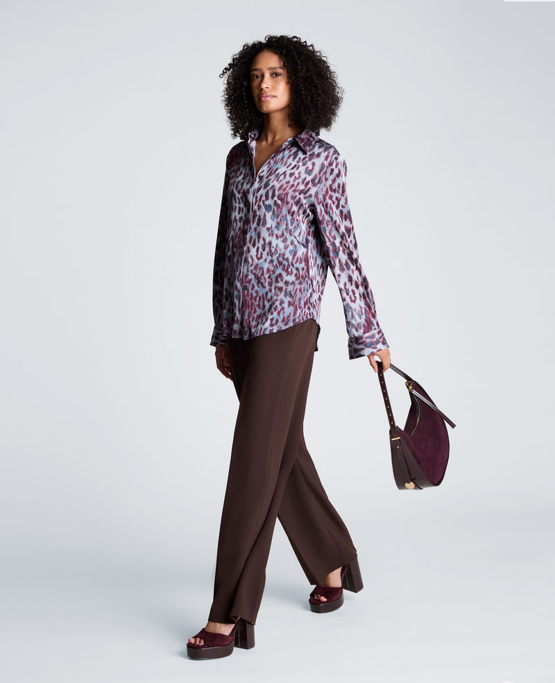 Kenneth Cole - Button Down Long Sleeve Blouse WOMENS SHIRTS for Women