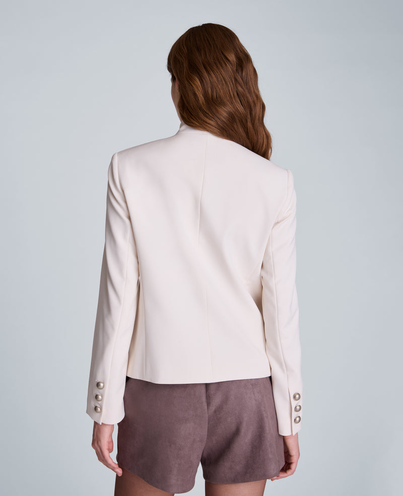 Kenneth Cole - Band Jacket with Stand Collar WOMENS JACKET for Women