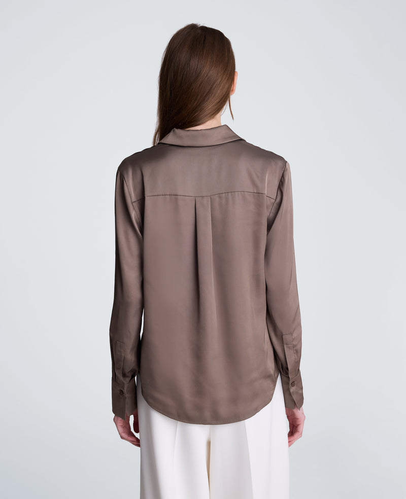Kenneth Cole - Button Down Blouse WOMENS TOPS for Women