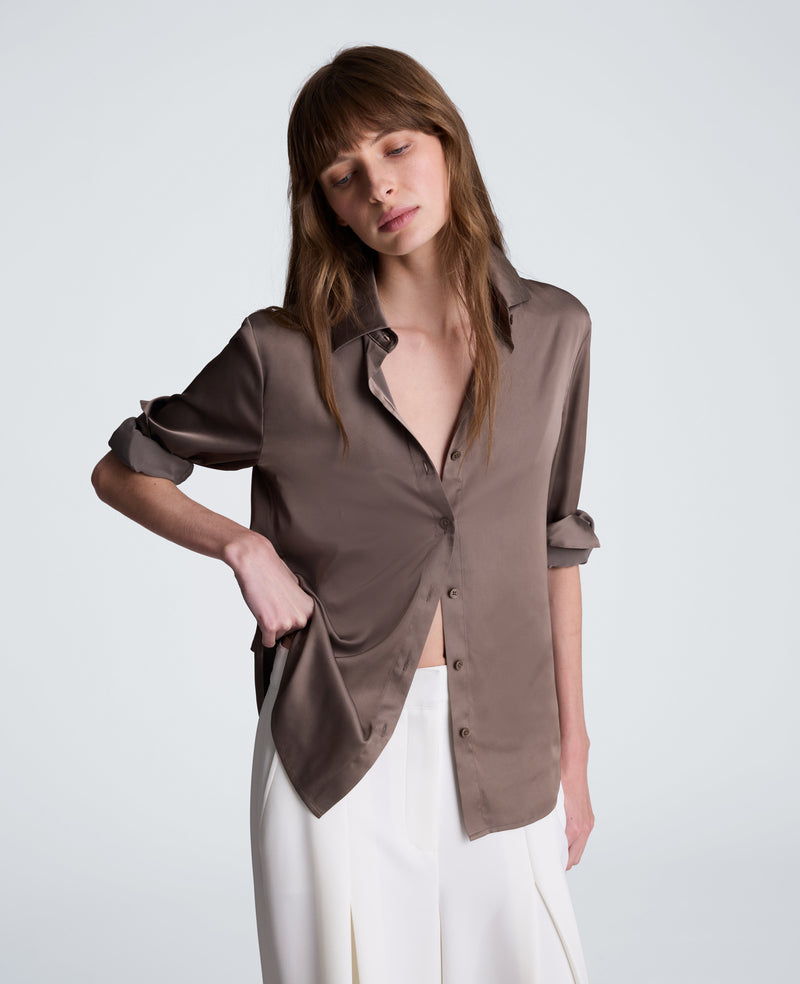 Kenneth Cole - Button Down Blouse WOMENS TOPS for Women