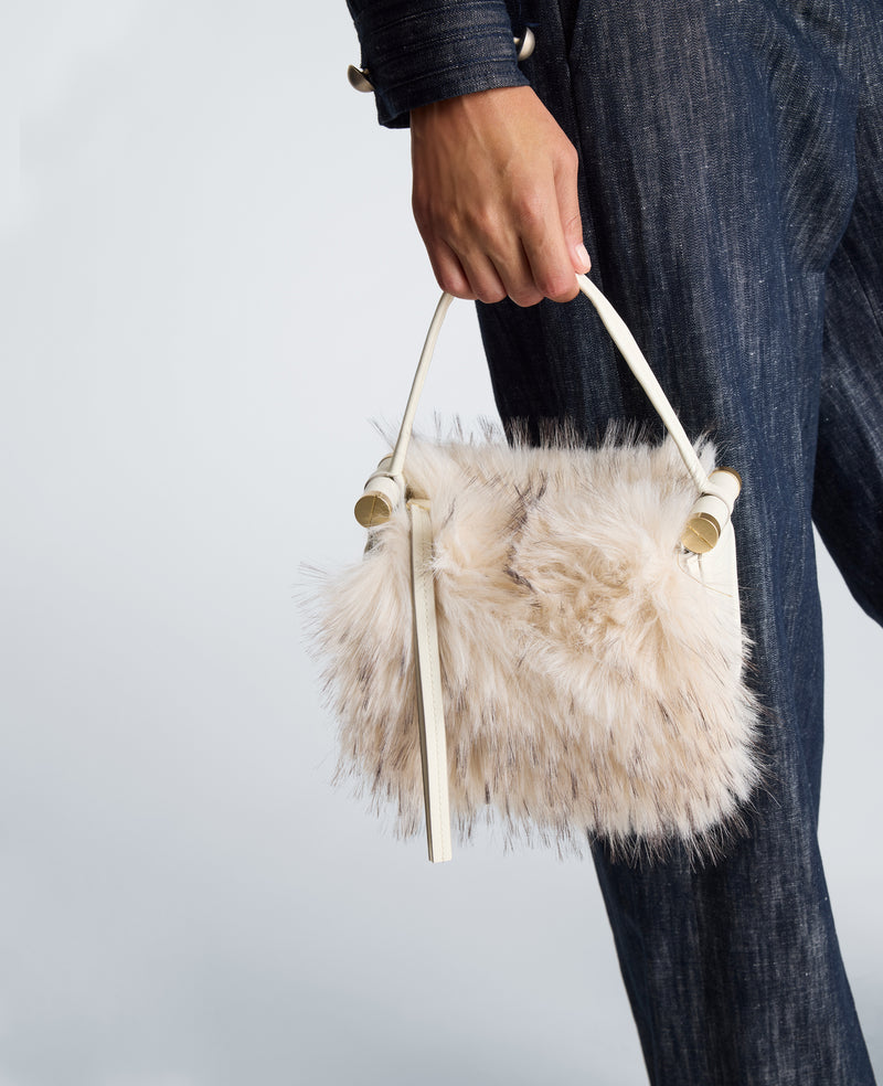 Kenneth Cole - Fur Top Handle Bag WOMENS HANDBAG for Women
