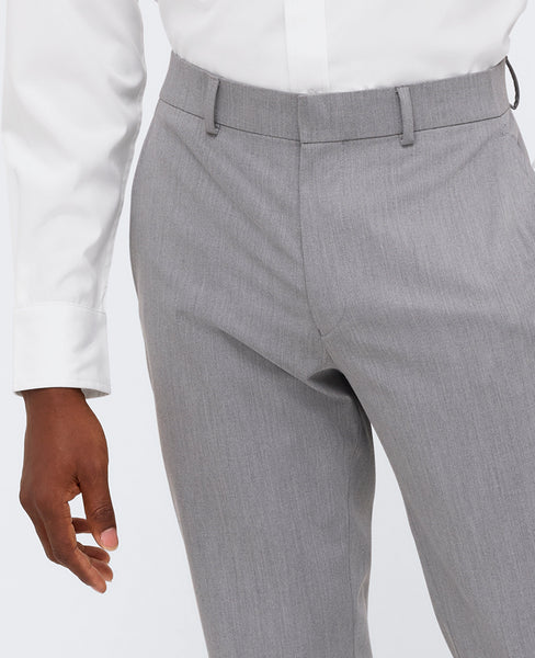 Shop Light Grey Slim-Fit Suit Pants for Men – Kenneth Cole