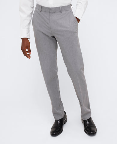 Shop Light Grey Slim-Fit Suit Pants for Men – Kenneth Cole