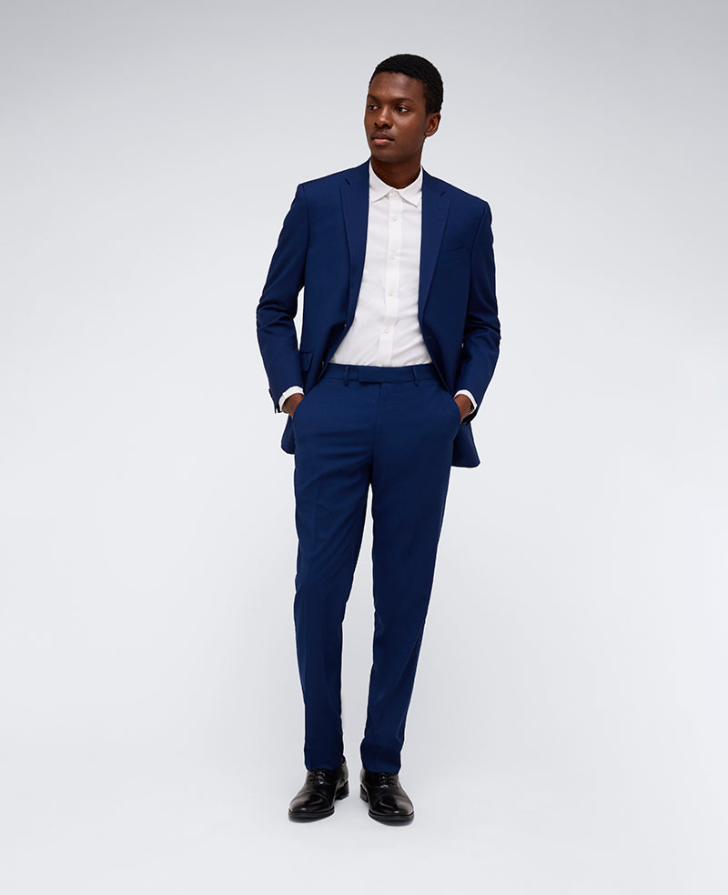 Kenneth Cole Men's Suit Separate Multi Pattern Pants - Blue - 33 x 30 Kenneth Cole Men's Suit Separate Multi Pattern Pants - Blue - 33 x 30