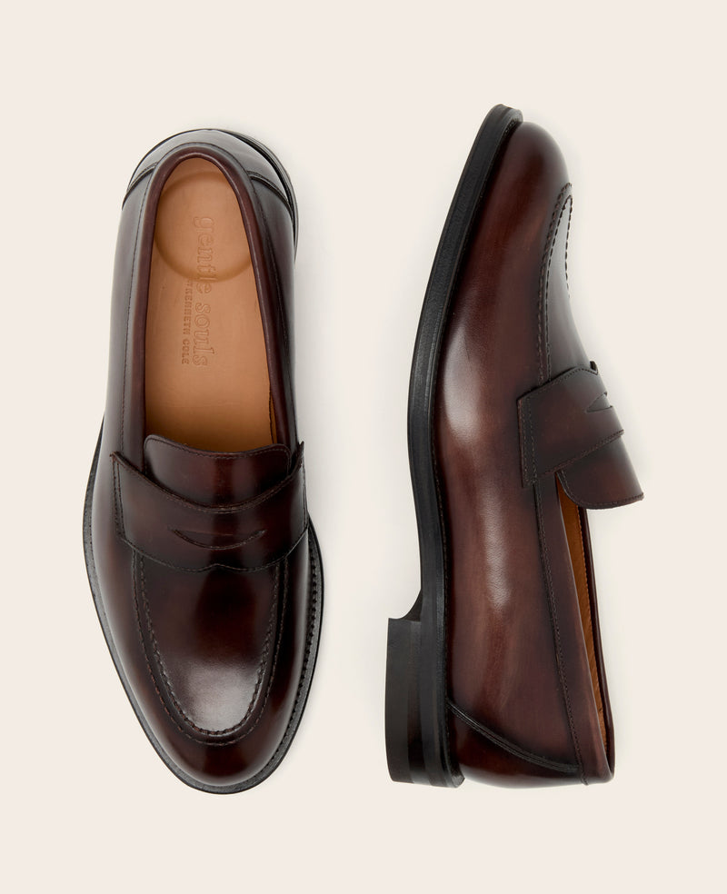 Kenneth Cole - GENTLE SOULS - Porto Leather Loafer MENS SLIP-ON for Men