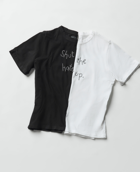 Lingua Franca Shut The Hate Up Unisex Tee
