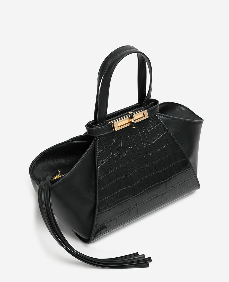 Kenneth Cole - Crosby Croc Satchel WOMENS HANDBAG for Women
