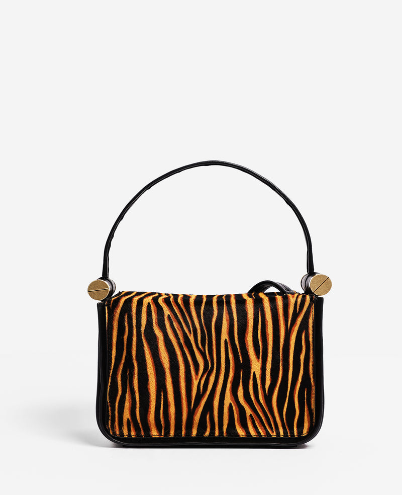 Kenneth Cole - Tiger Print Small Top Handle Bag WOMENS TOP HANDLE BAG for Women