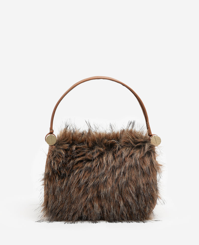 Kenneth Cole - Fur Top Handle Bag WOMENS HANDBAG for Women