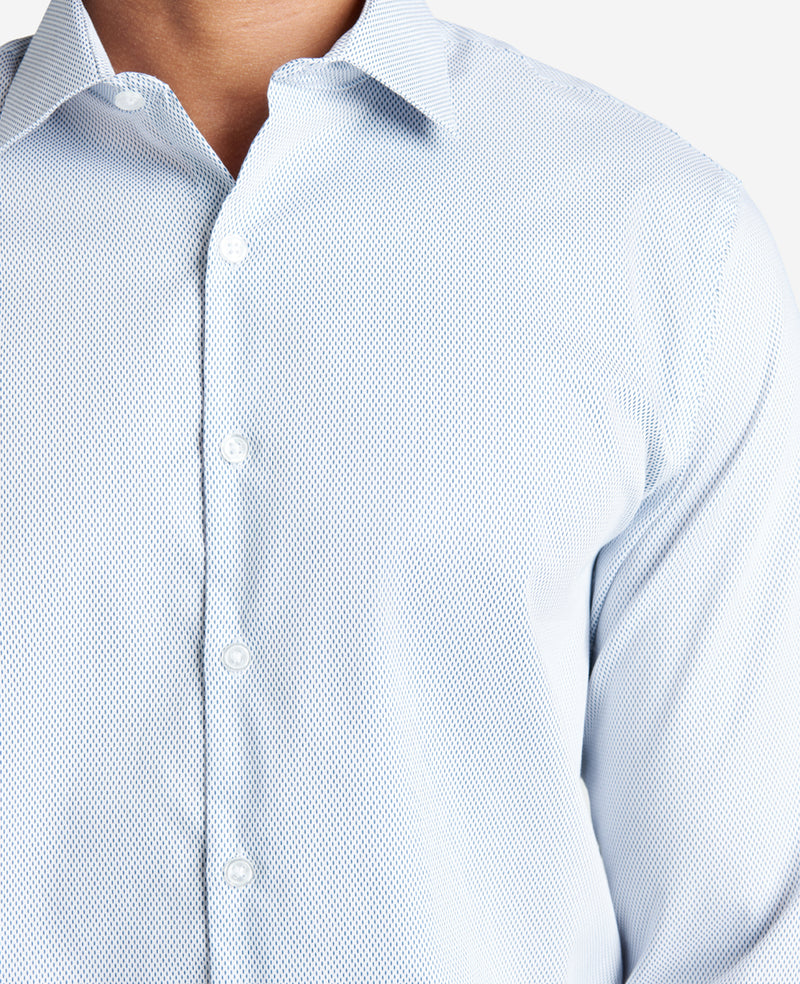 Slim-Fit Stretch Dress Shirt Powder Blue | Kenneth Cole Slim-Fit Stretch Dress Shirt Powder Blue | Kenneth Cole
