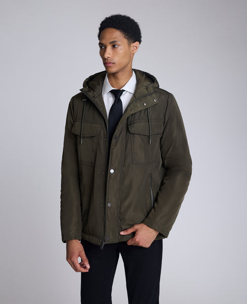 ダントン INSULATION HOODED COAT 40size OLIVE Lululemon Water-Resistant Insulated Hooded Jacket - Dark Olive