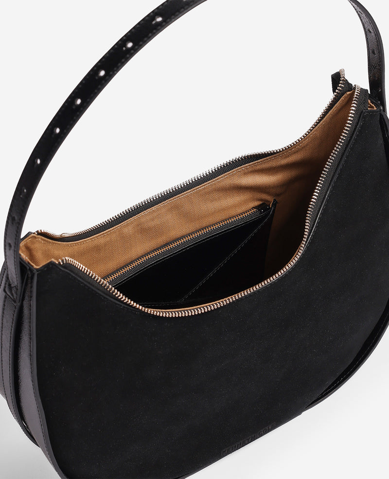 Kenneth Cole - Chelsea Medium Suede Hobo Bag WOMENS SHOULDER BAG for Women