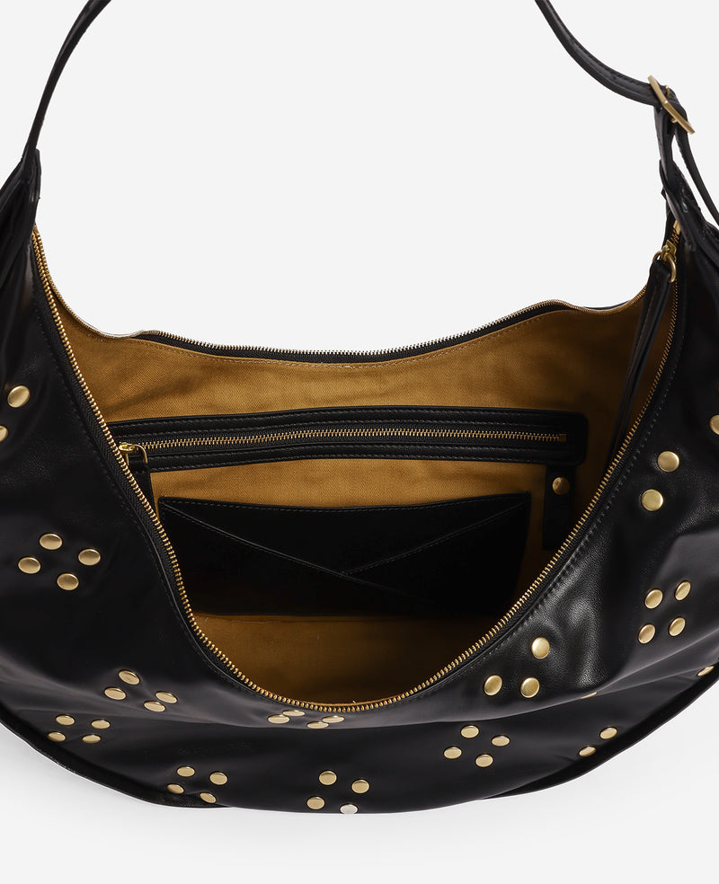 Kenneth Cole - Floral Stud Large Banana Hobo WOMENS SHOULDER BAG for Women