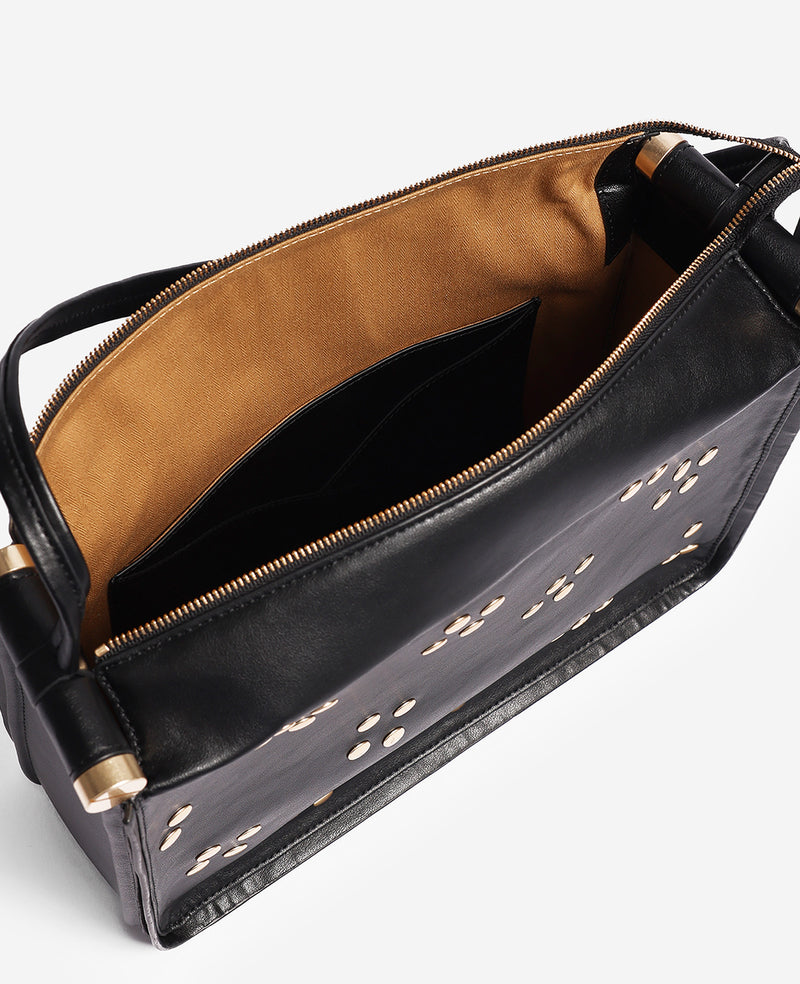 Kenneth Cole - Floral Stud Large Top Handle Bag WOMENS TOP HANDLE BAG for Women