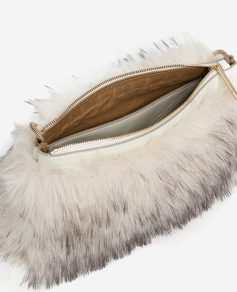 Kenneth Cole - Fur Disco Crossbody Bag WOMENS HANDBAG for Women