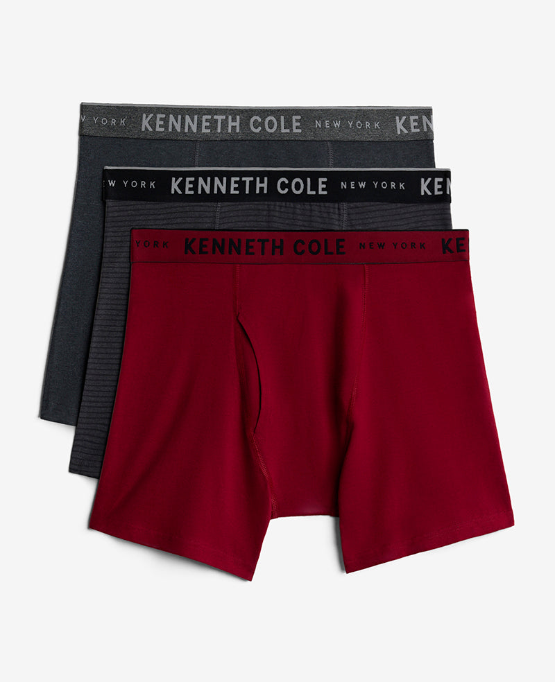 Boxer Stretch Shop 3-Pack Micro Stretch Boxer Briefs – Classic Comfort | KC