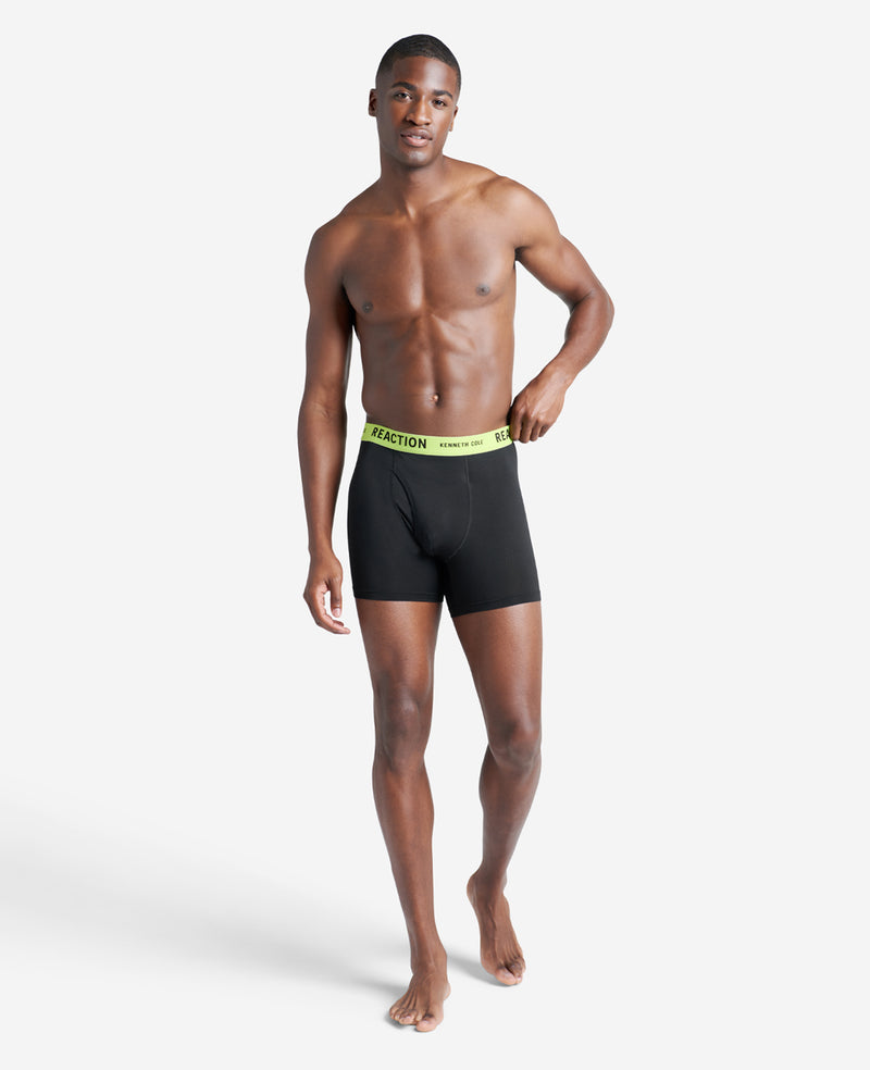 Boxer Stretch Kenneth Cole - Micro Stretch Mesh Boxer Briefs 3-Pack MENS UNDERWEAR ...