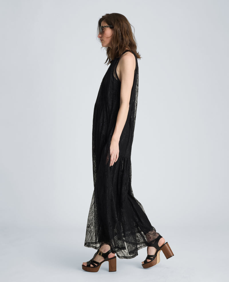 gathered halter maxi dress Kenneth Cole