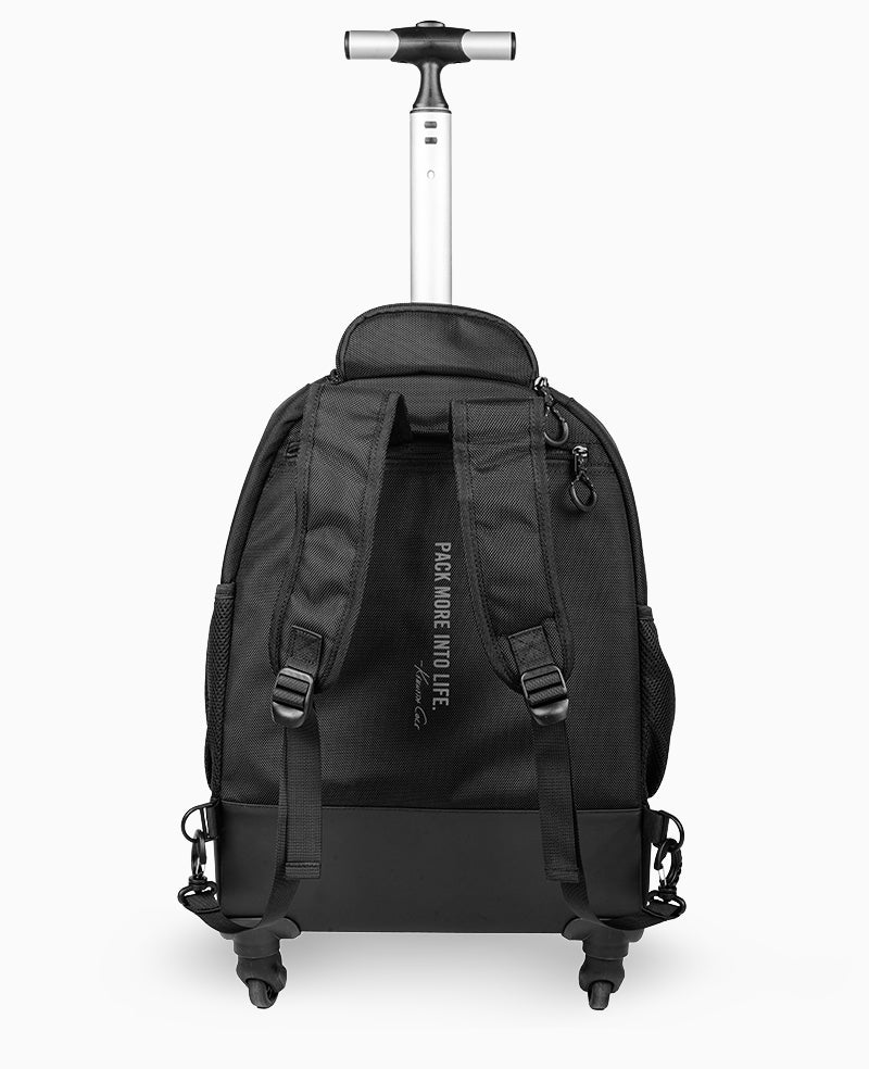 backpacks with wheels for men international travel Kenneth Cole Reaction R-Tech Rolling Backpack