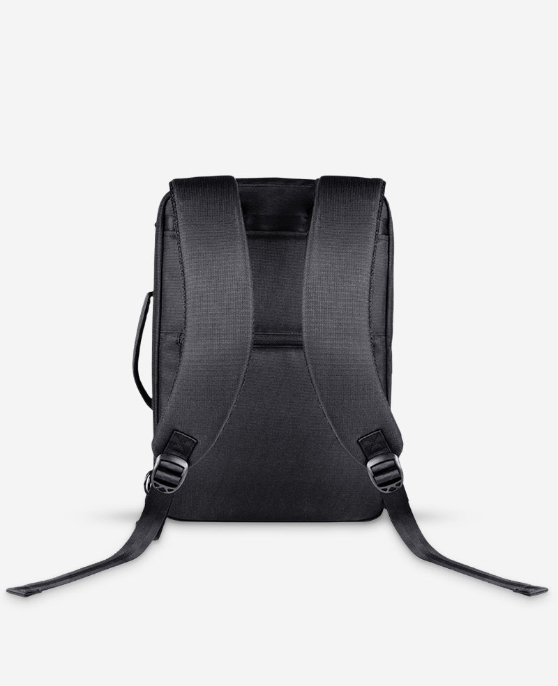 convertible backpack tote black cross body leather Kenneth Cole
