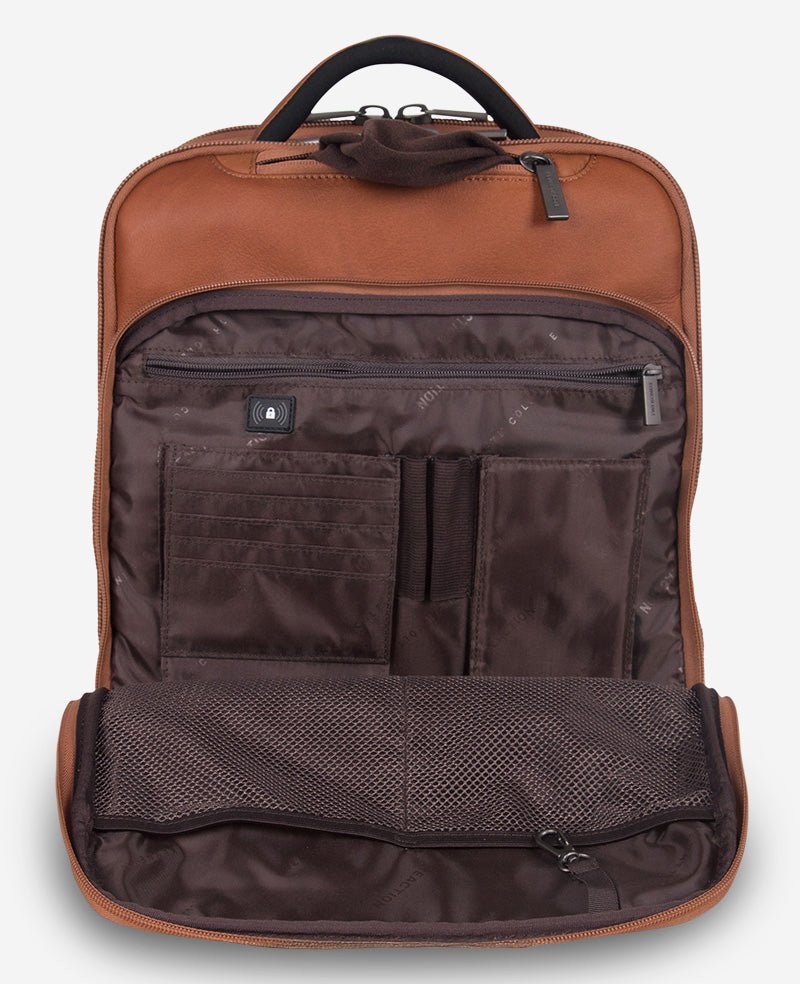 Kenneth Cole - Colombian Leather Backpack LUGGAGE for Men