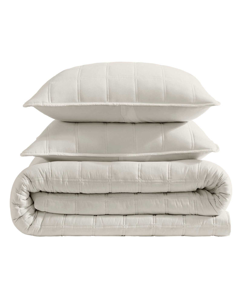 Kenneth Cole - Stonewashed Quilt Set Bedding