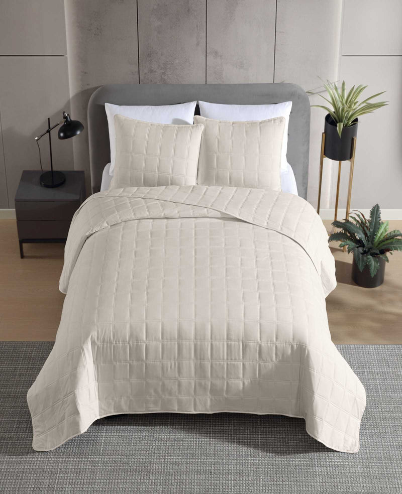 Kenneth Cole - Stonewashed Quilt Set Bedding