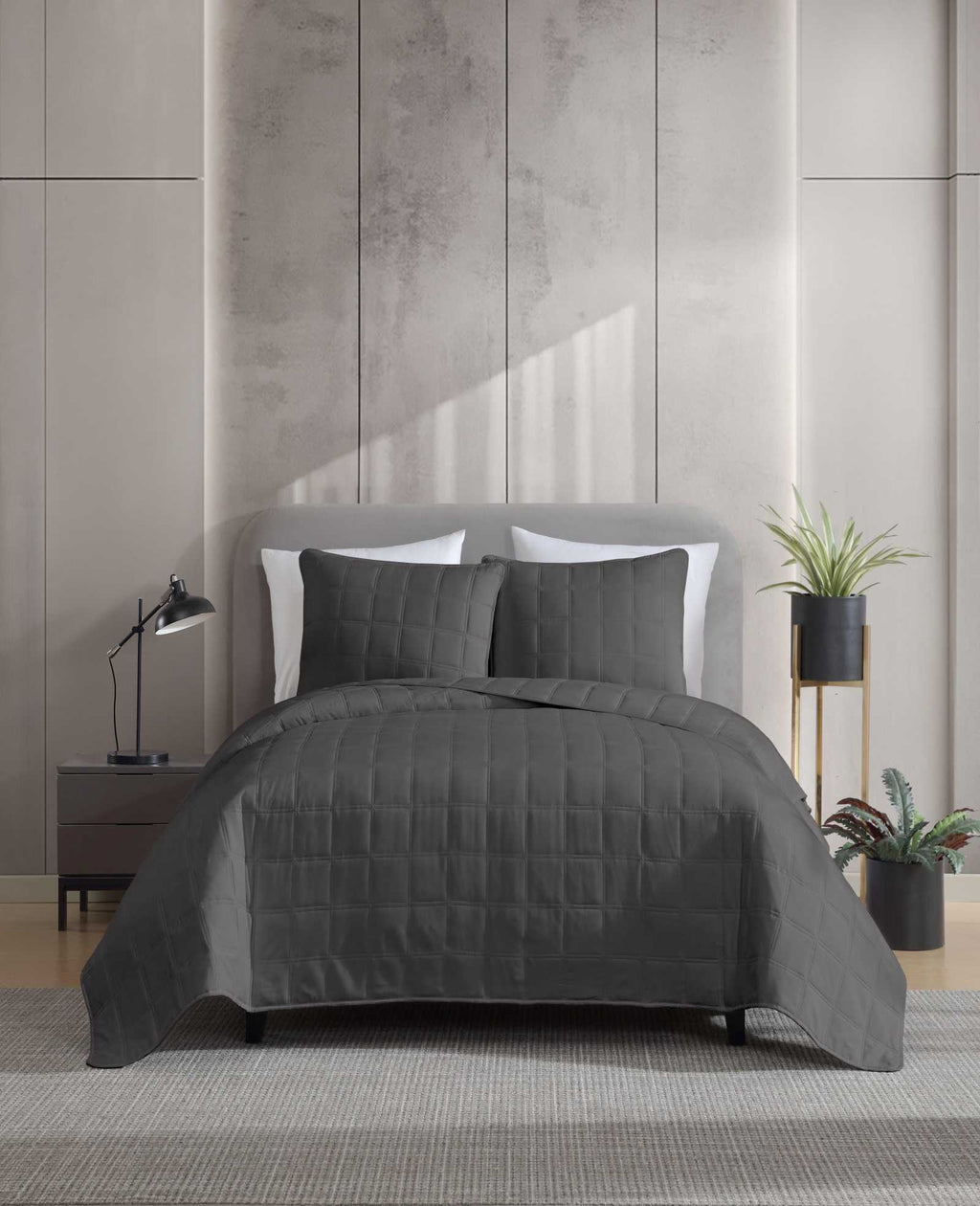 Kenneth Cole - Stonewashed Quilt Set Bedding 