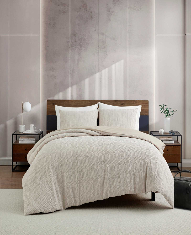 Kenneth Cole - Stitched Gauze Duvet Set Bedding