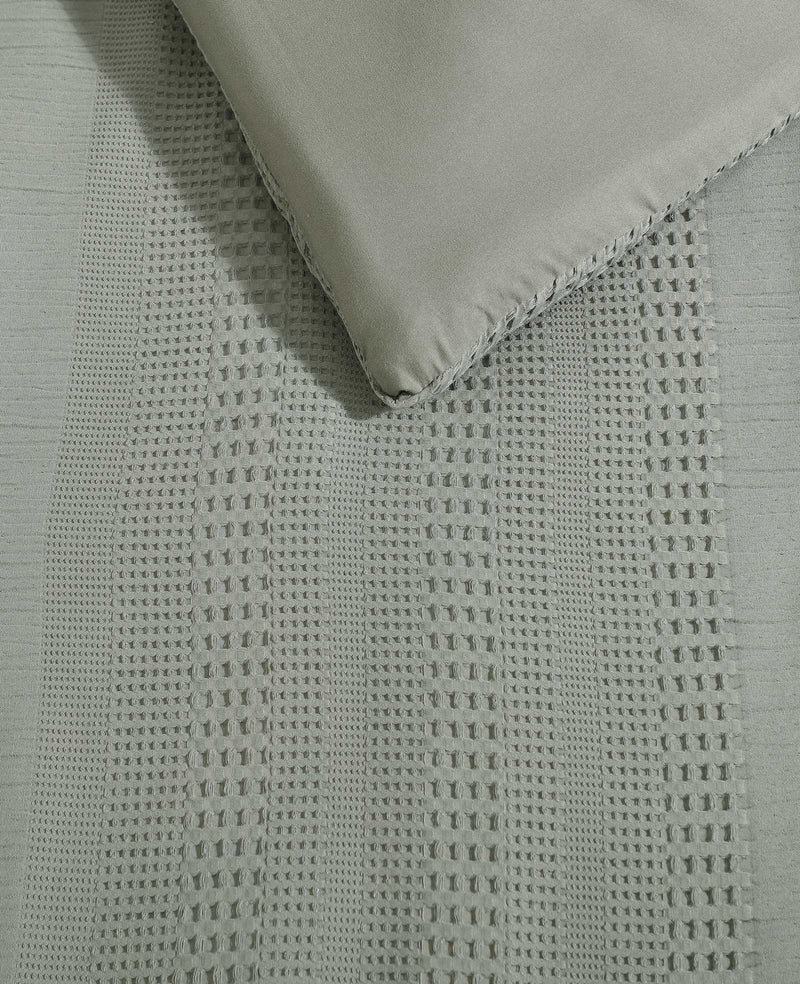 Kenneth Cole - Variegated Waffle Comforter Set Bedding