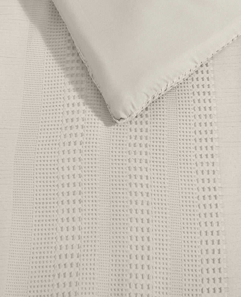 Kenneth Cole - Variegated Waffle Comforter Set Bedding