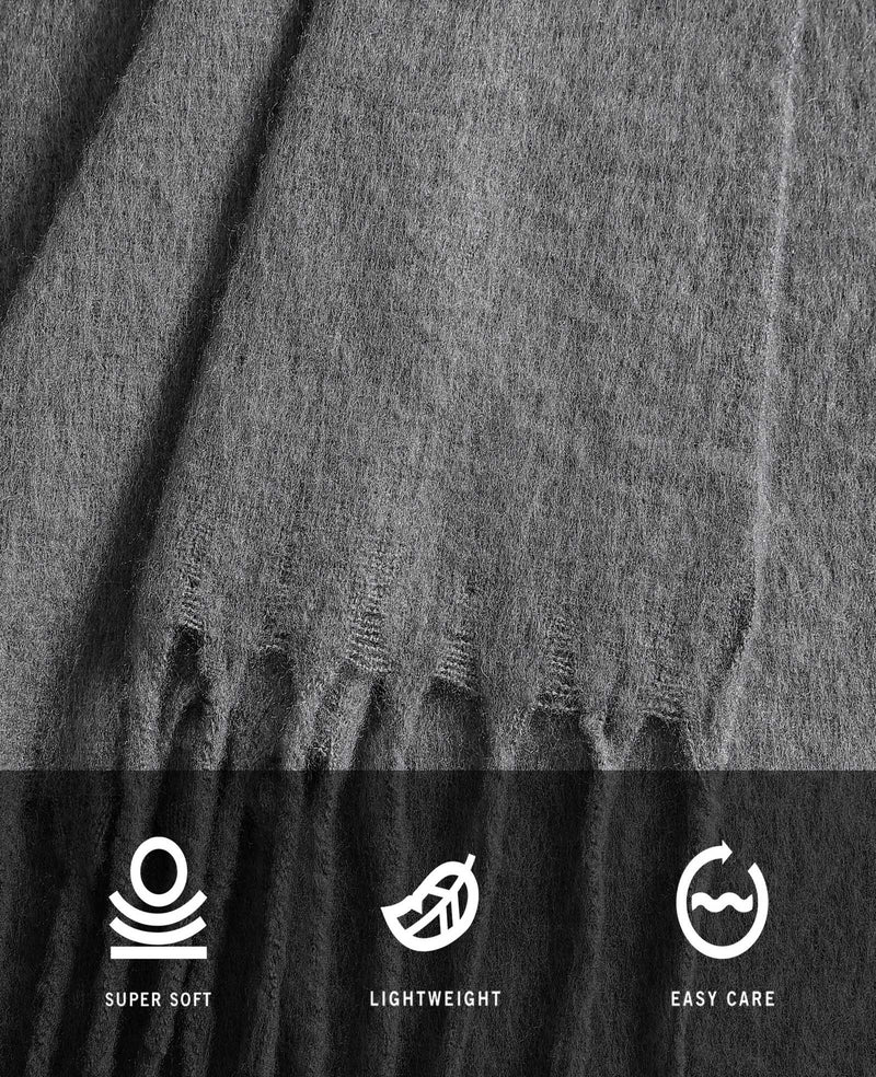 Kenneth Cole - Mohair Throw Blanket Bedding