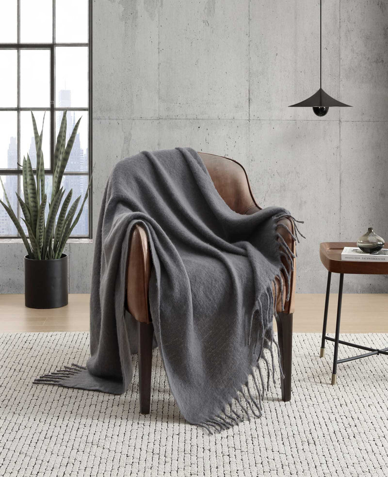 Kenneth Cole - Mohair Throw Blanket Bedding